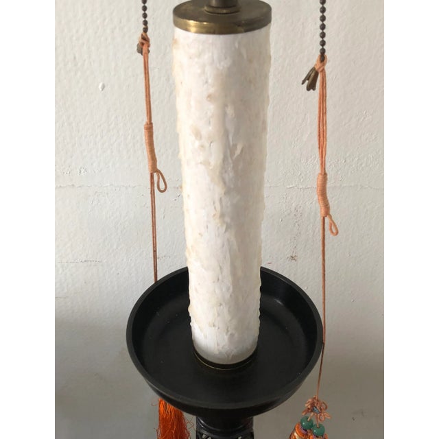 Marbro James Mont-Style Chinese Archaistic Bronze Floor Lamp For Sale - Image 4 of 9