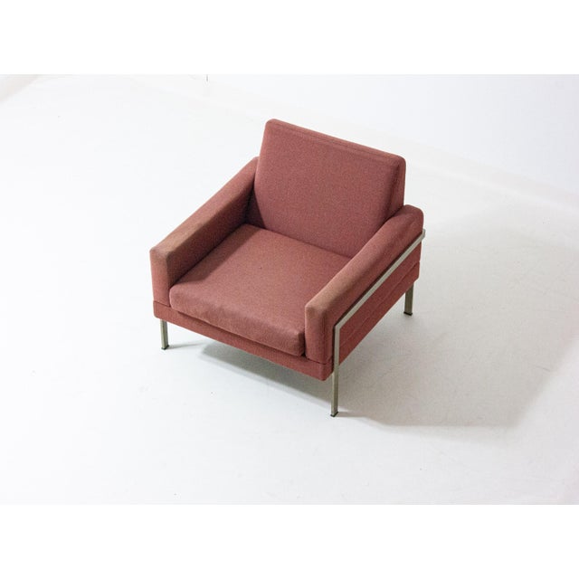 Metal Vintage Minimalist Lounge Chair from De Ster Gelderland, 1960s For Sale - Image 7 of 15