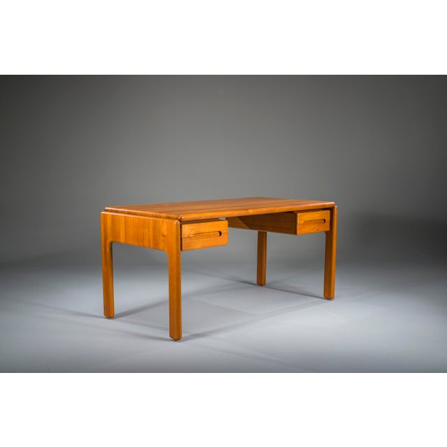 Vintage Danish Cabinetmaker Desk in Teak, 1950s For Sale - Image 4 of 18