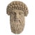 Greek God Face in Terracotta, 1950s For Sale - Image 13 of 13
