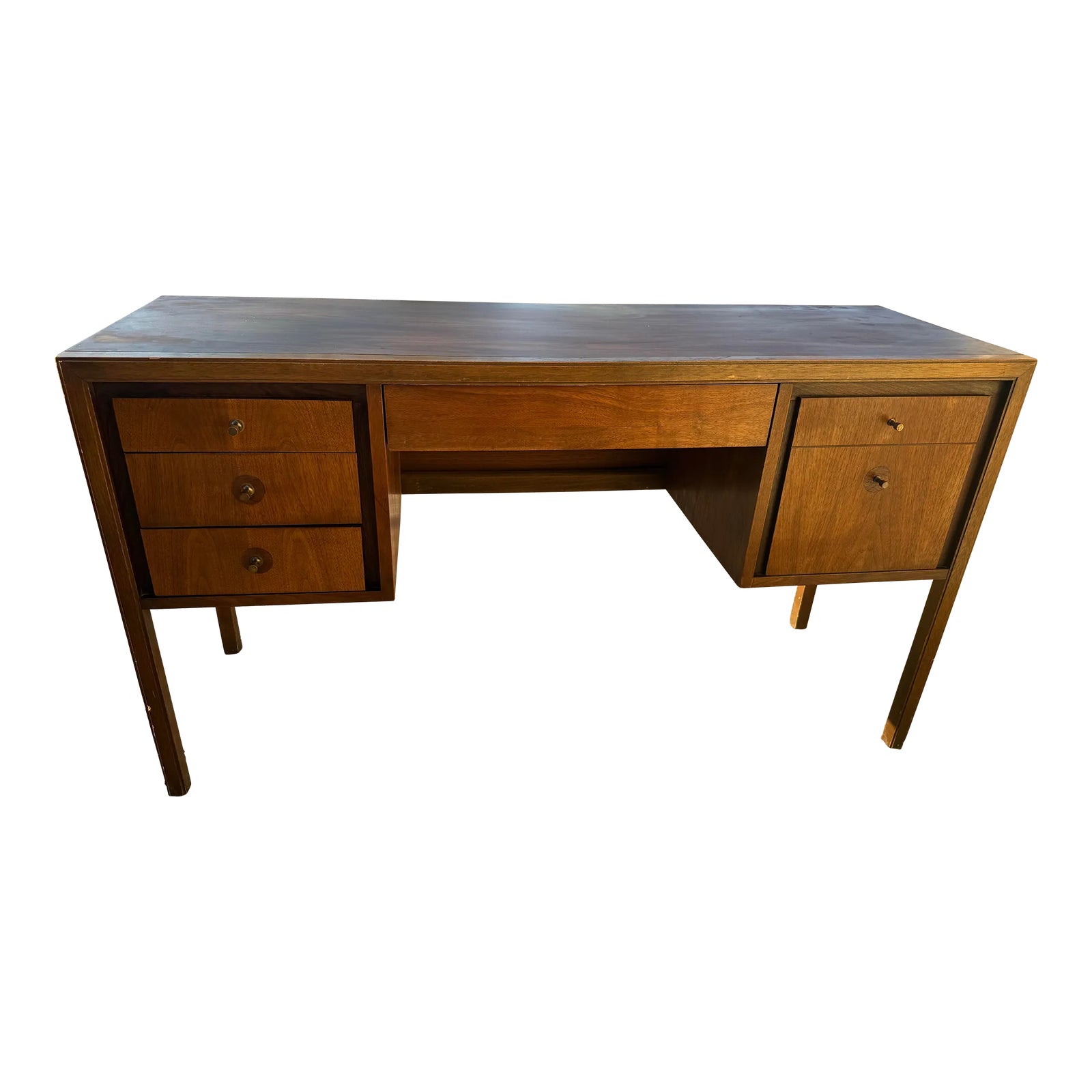 Mid Century Modern Basic Wiz Desk 1970 Chairish