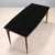 Vintage Table in Mahogany and Metal with Glass, 1960s For Sale - Image 6 of 8