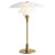 Poul Henningsen Brass and Glass Ph 3 1/2 -2 1/2 Table Lamp for Louis Poulsen For Sale