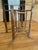 1990s Unmarked McGuire Organic Modern Bamboo & Rattan Circular Dining Table With Glass Top For Sale - Image 10 of 12