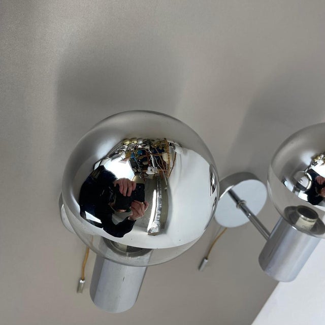 1970s Set of Silver Cubic Wall Lights by Motoko Ishii for Staff Lights, 1970s, Set of 5 For Sale - Image 5 of 18