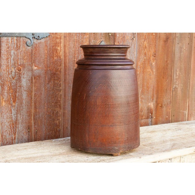 Rosana Antique Ghee Pot For Sale - Image 4 of 8