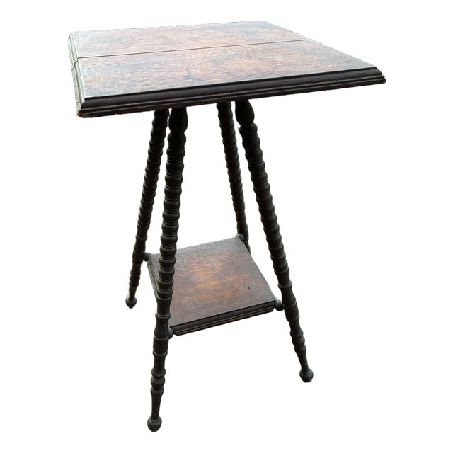 Antique Wooden Side Table For Sale