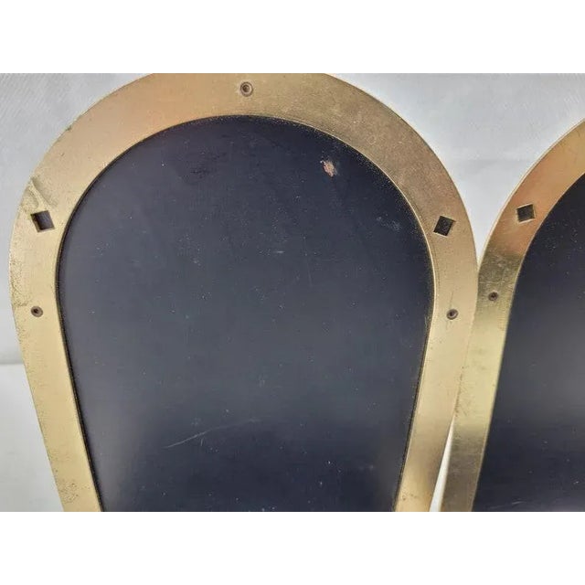 Vintage Asian Folk Art Hand-Painted Oriental Woman Bookends - a Pair For Sale - Image 6 of 8