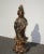 Vintage Quan Yin Bronze Colored Statue Guan Yin For Sale - Image 13 of 13