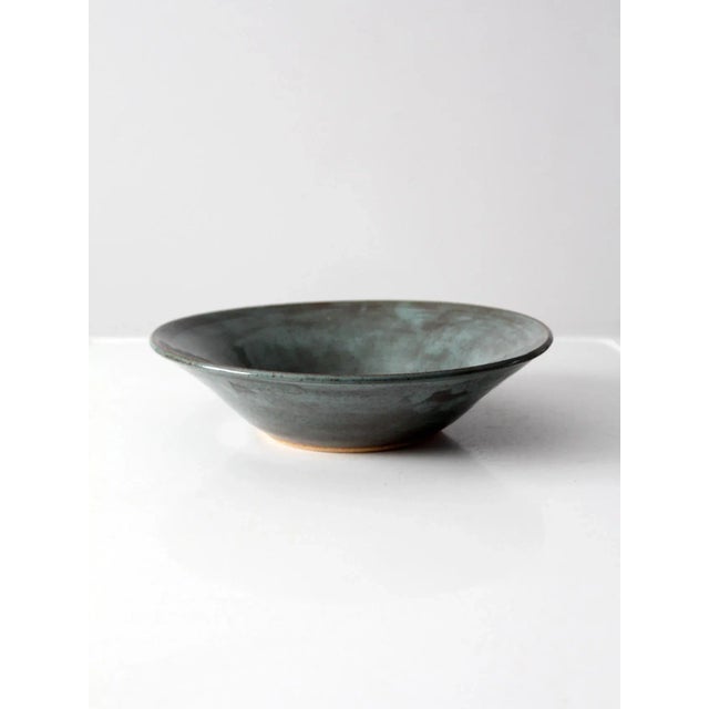 Vintage Studio Pottery Bowl For Sale - Image 6 of 12