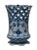 Beautiful turn of the century Royal Copenhagen fluted full lace vase, finely decorated in the classic blue and white...