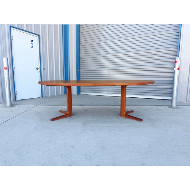 1960s Danish Modern Teak Dining Set of 7 For Sale - Image 14 of 18