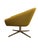 Textile Jeffrey Bernett Remy Swivel Lounge Chair | Bernhardt Design For Sale - Image 7 of 10