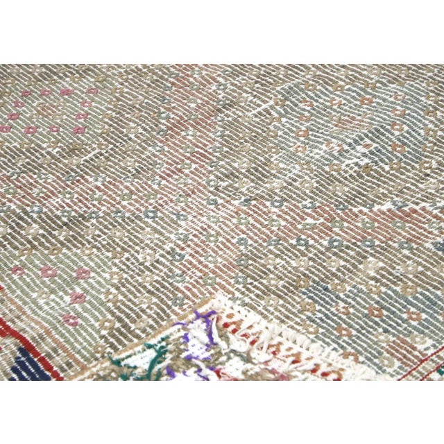1950s Turkish Kilim For Sale - Image 4 of 6