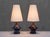 Textile Table Lamps in Glazed Stoneware by Einar Johansen for Søholm, Denmark, 1960s, Set of 2 For Sale - Image 7 of 11