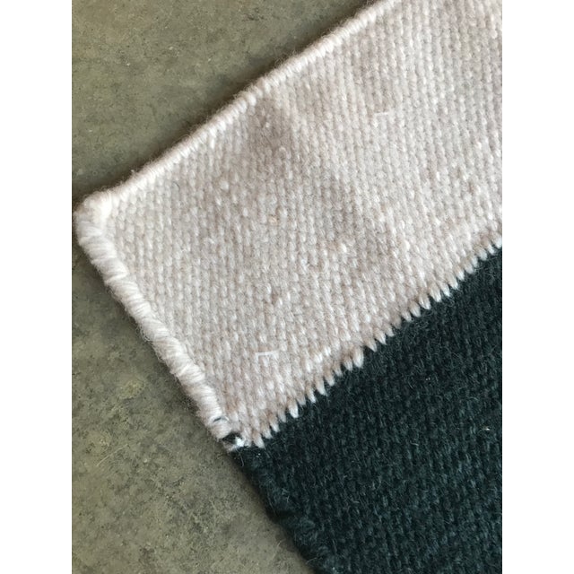 Limited Edition Custom Flat weave Abstract Female Figure Rug Wall