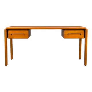 Vintage Danish Cabinetmaker Desk in Teak, 1950s For Sale