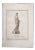 Francesco Cepparoli, Ancient Roman Statue, Original Etching, 18th Century For Sale