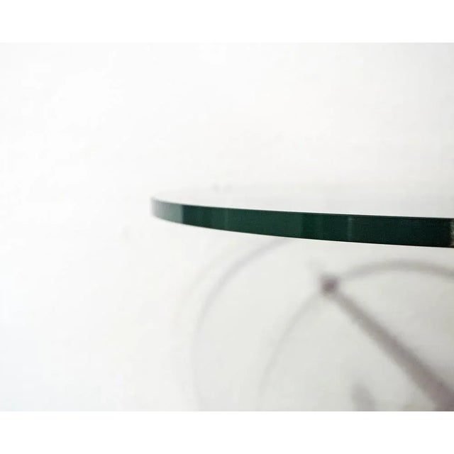 1980s Iron & Glass Coffee Table, 1980s For Sale - Image 5 of 7