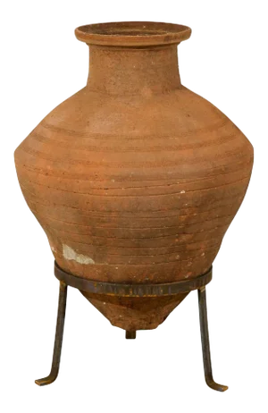 European Mid-19th Century Olive Jar