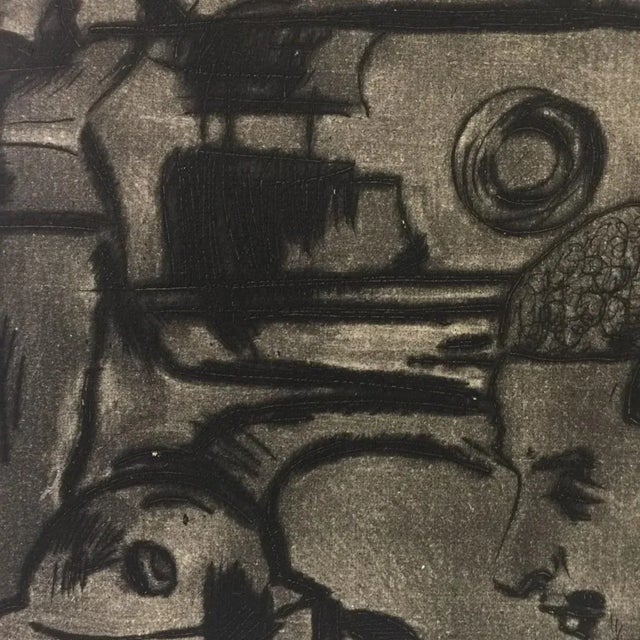 Image dimensions: 18 x 14.5 cm. Hand signed. Edition of 100 prints on Hollande paper. From the collection: “Croquis du...