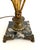 Stone 1960s Gilt Tole & Marble Lamp For Sale - Image 7 of 8