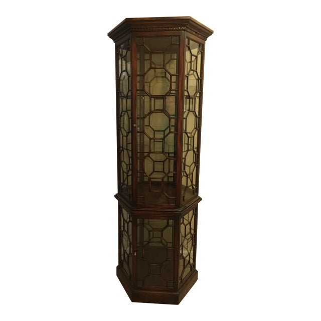 Made In Italy Curio Cabinet Chairish