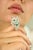 Make a bold and whimsical statement with this exquisitely crafted white gold ring, featuring a detailed cat motif...