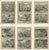 Genesis Narrative Engravings Set – Mortier Amsterdam, Flood to Babel Scenes 1700: This rare and visually compelling set of...