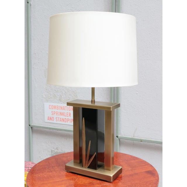 1970s 1970s Single Italian Modernist Table Lamp For Sale - Image 5 of 6