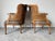 Vintage Century Furniture Louis XVI–Style Double Cane and Leather Club Chairs – A Pair For Sale - Image 11 of 12