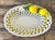 Ceramic Vintage Italian Majolica Lemon Trellis Bowl For Sale - Image 7 of 12
