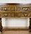 Brown 1930s Spanish Renaissance Revival Console Table With Four Carved Drawers For Sale - Image 8 of 9