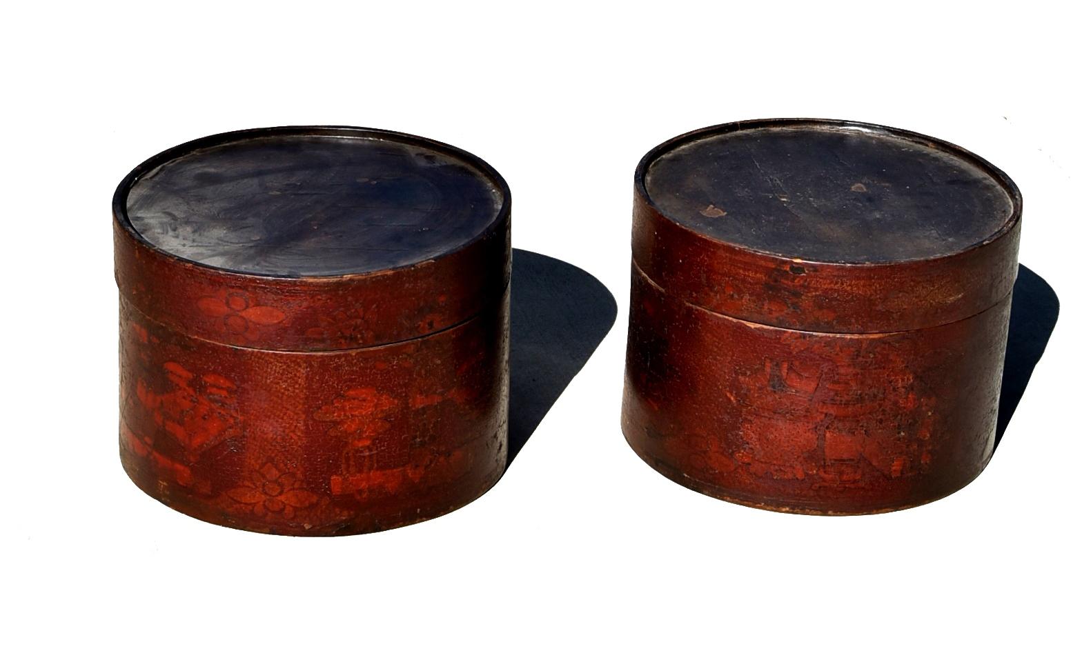 round hat boxes for sale