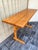 Solid Wood Butcher Block Breakfast Set in the Charlotte Perriand Style. C 1990s For Sale - Image 12 of 18