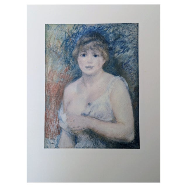 Pierre-Auguste Renoir, Portrait of Jeanne Samary, Lithograph For Sale