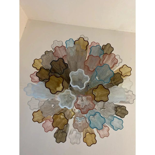 Brown Modern Tronco Murano Glass Sputnik Chandelier by Simoeng for Simoeng For Sale - Image 8 of 13