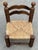 Vintage Oak and Straw Coffee Chair, 1960s For Sale - Image 11 of 18