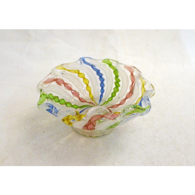 Small Vintage Murano Glass Bowl, 1960s For Sale - Image 13 of 13