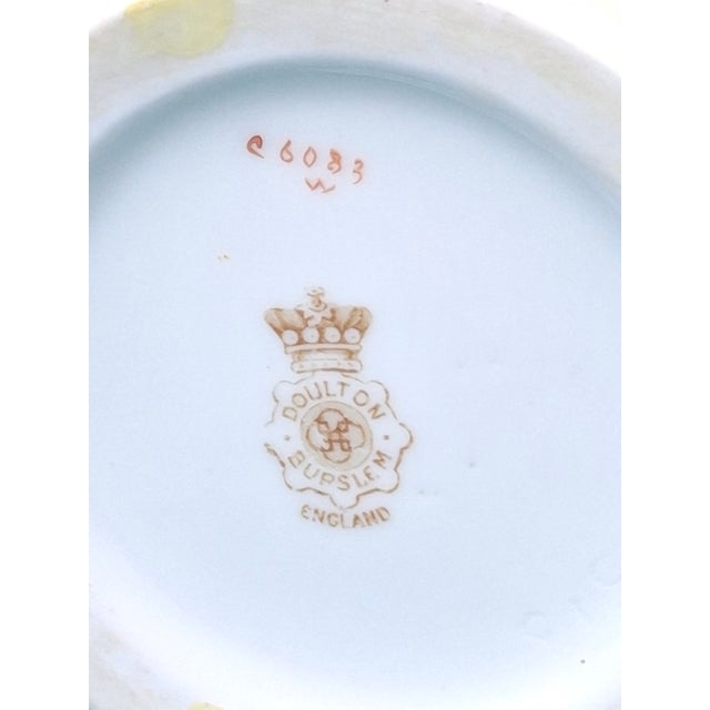 Doulton Burslem Triple Handled Tyg Loving Cup Netilat Yadayim Ritual Cup C. 1891 For Sale - Image 9 of 11