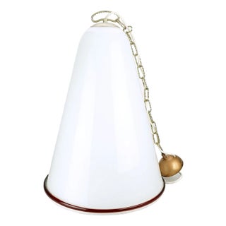 Vintage Murano Glass Ceiling Lamp For Sale