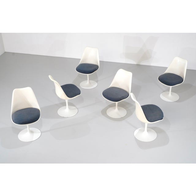 Tulip Chairs by Eero Saarinen for Knoll International, USA, 1957, Set of 6 For Sale - Image 3 of 18