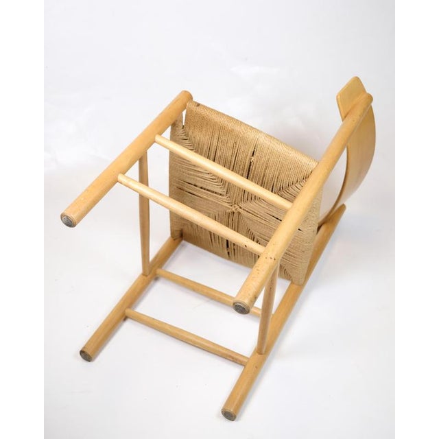 Model J39 Folk Chairs by Børge Mogensen for FDB Furniture, 1960s, Set of 6 For Sale - Image 10 of 11