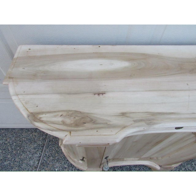 Antique Bleached Out and Weathered Italian Credenza For Sale - Image 18 of 18