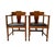 Set of Art Deco Amsterdam School Armchairs by Frits Spanjaard, 1920s For Sale - Image 3 of 6