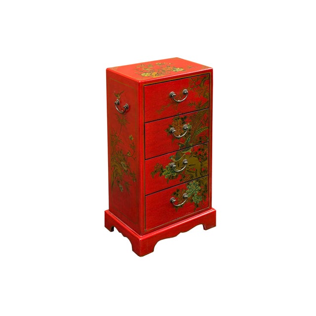 Infuse your home decor with timeless elegance using this oriental small chest, a masterclass in modern craftsmanship...