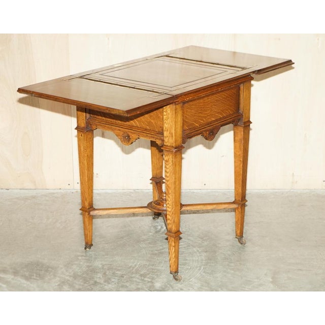 Antique Victorian Drinks Table, 1860 For Sale - Image 12 of 18