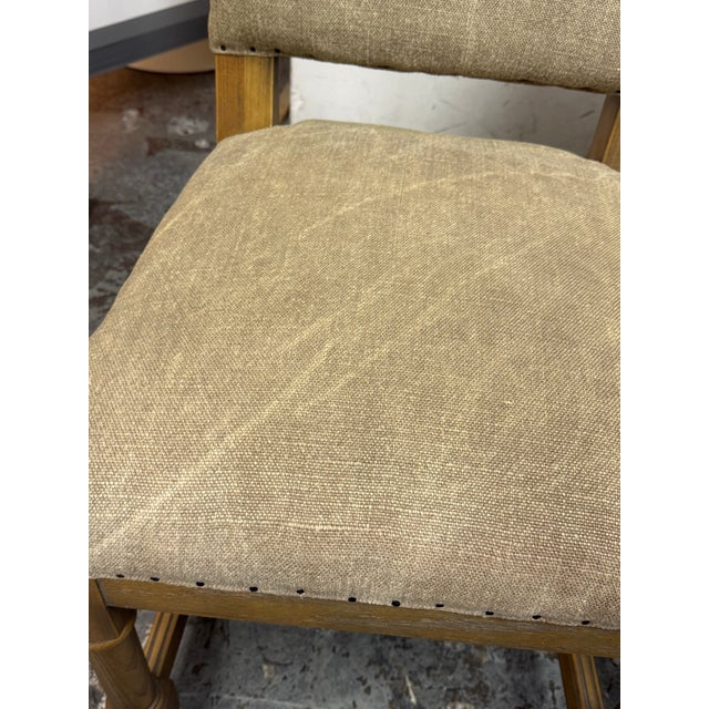 Four Hands Ashton Side Dining Chairs, Set of Ten For Sale - Image 10 of 12
