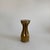 Early 20th Century Antique French Metal Trench Art Artillery Shell Vase W/ Incised Geometric Pattern - Brass - Distressed Patina Finish Early 20th Century For Sale - Image 5 of 9