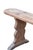 Beige Long French Wabi-Sabi Pine Bench with Sculptural Trestle Supports, 1900 For Sale - Image 8 of 12